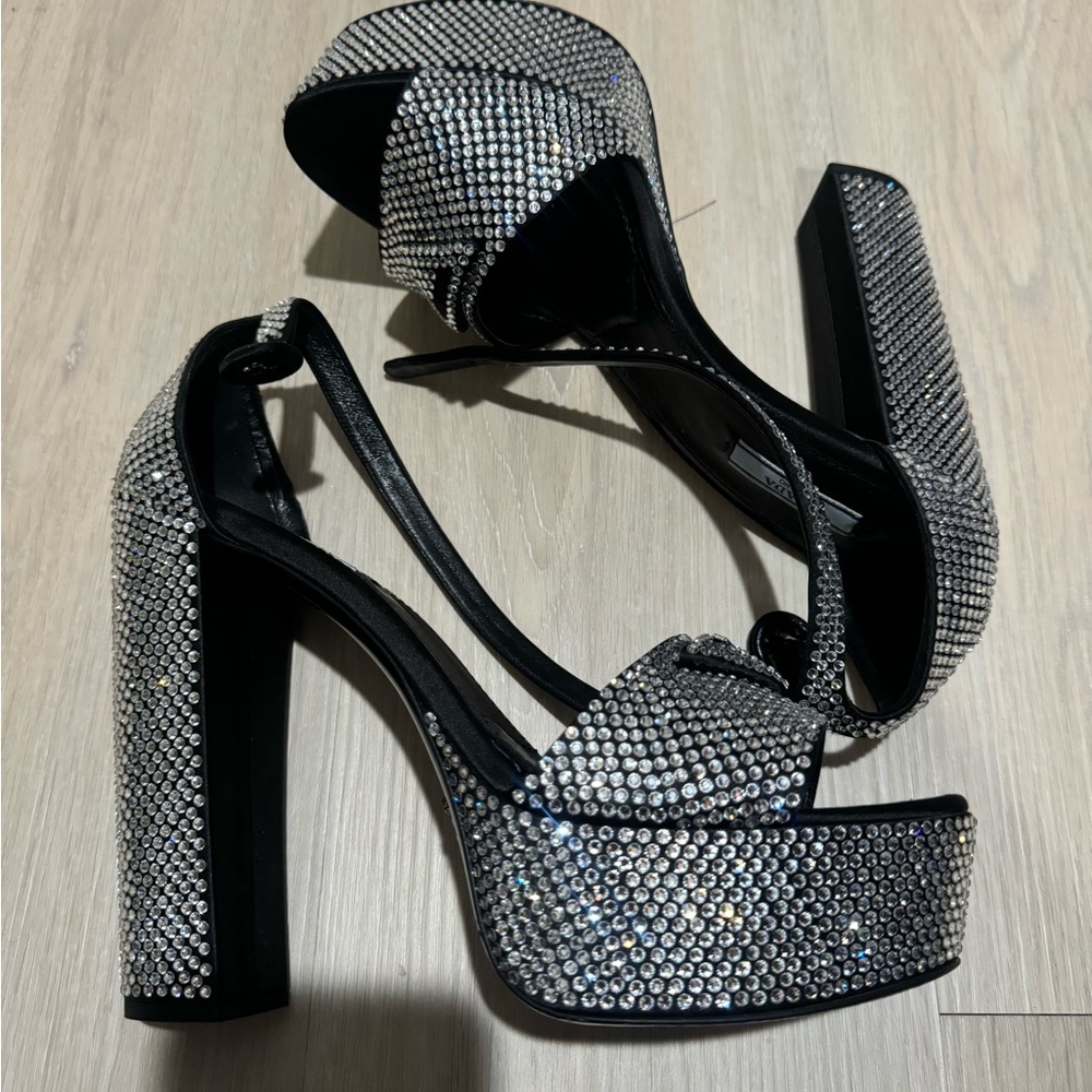 Prada platform heels